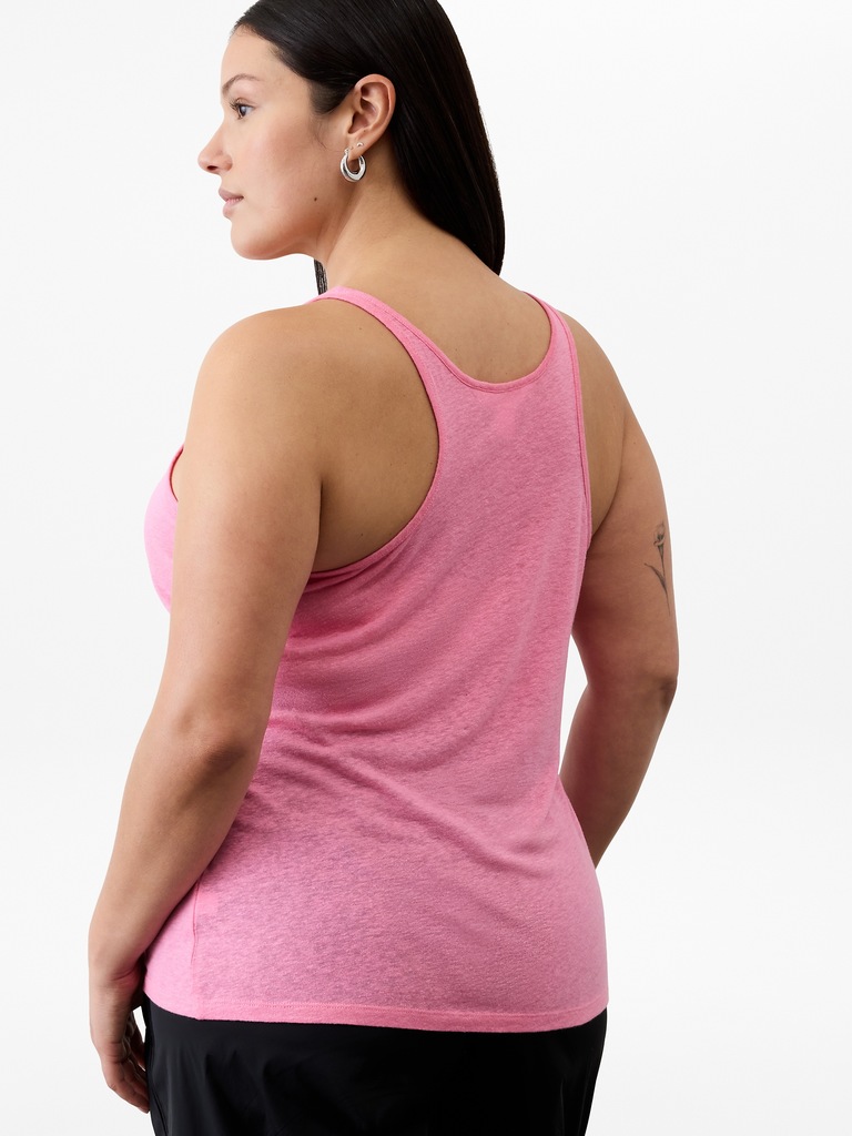Getaway Linen Blend Tank