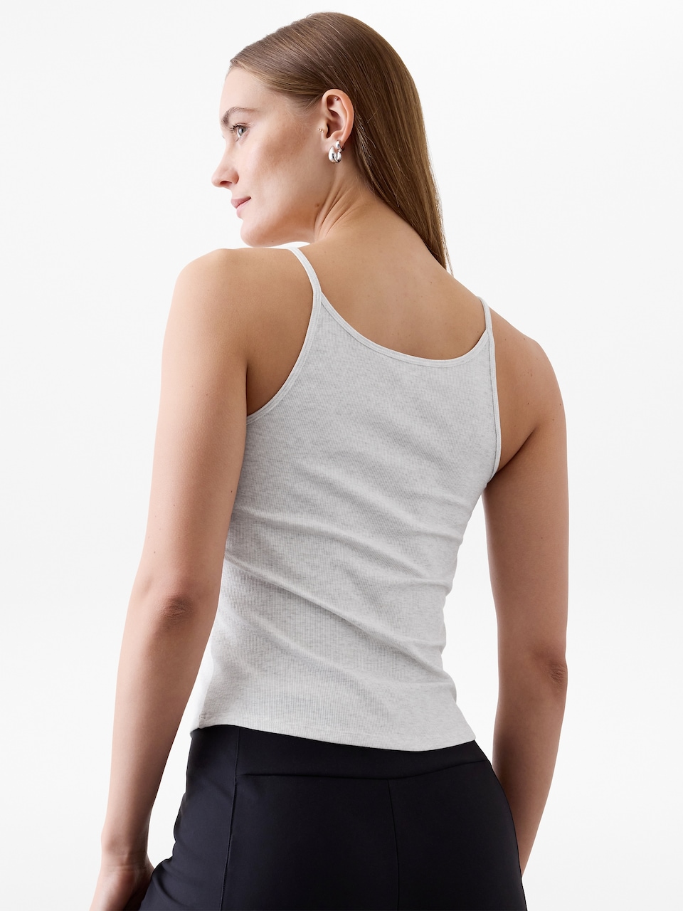 Signature Rib Thin Strap Tank