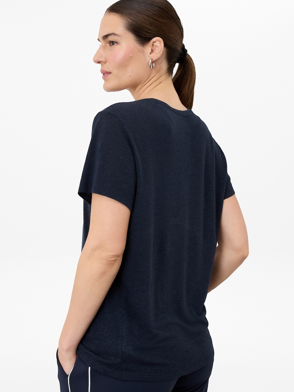 Getaway Linen Blend Tee