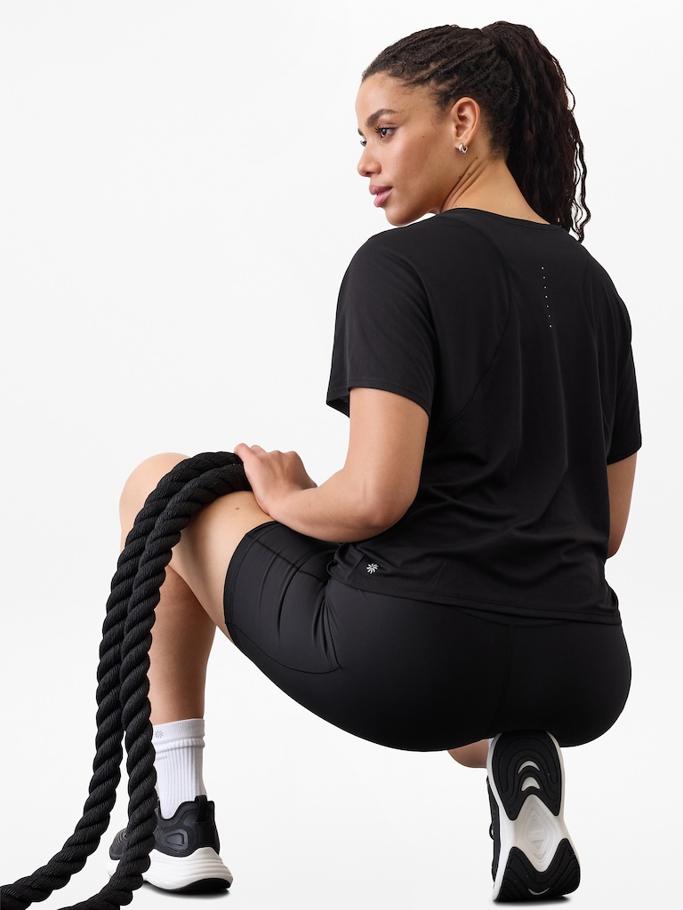 Grid Knit Tee