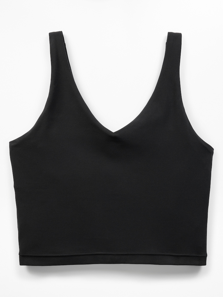 Transcend V-Neck Crop Sports Bra A-C
