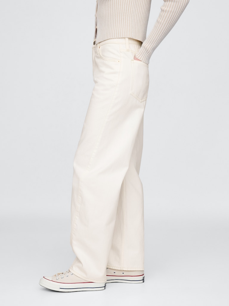 High Rise Barrel Jeans