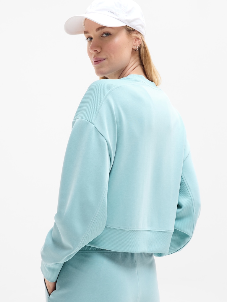 Seasoft Rib Crewneck Sweatshirt