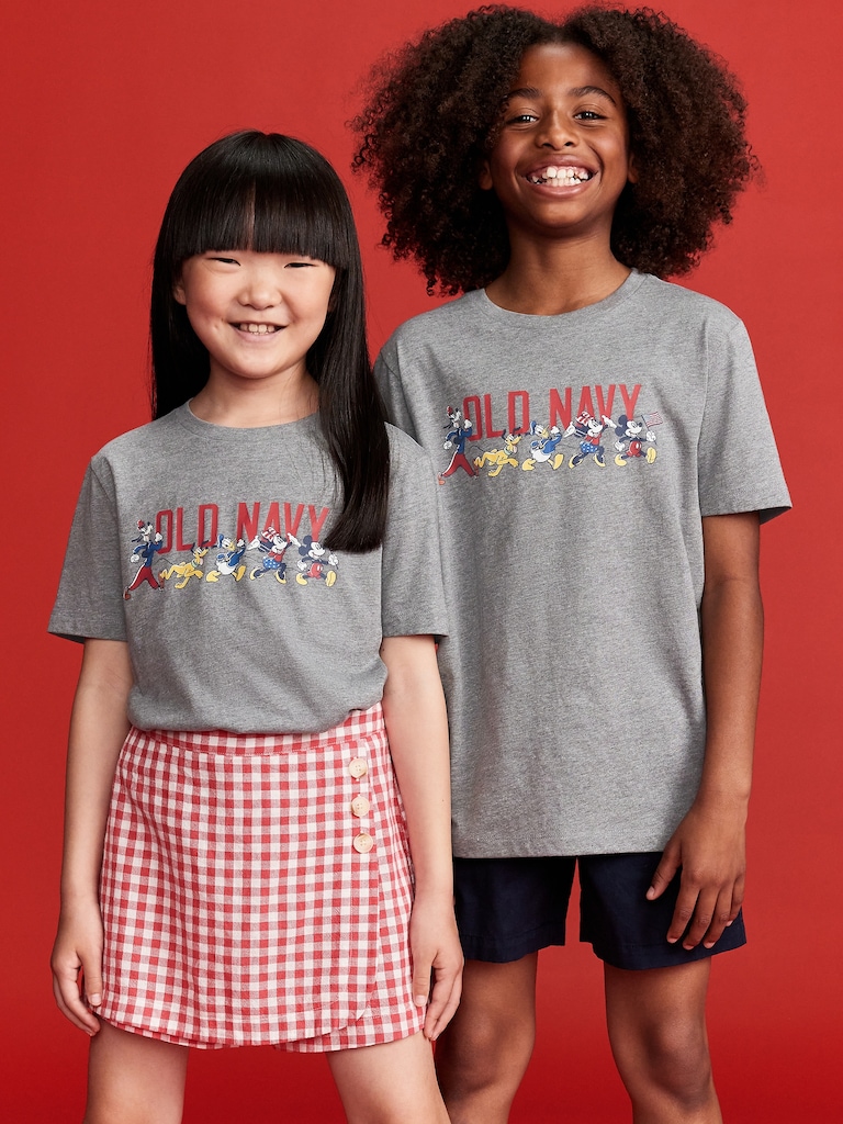 Old Navy x Disney© Gender-Neutral Logo-Graphic T-Shirt for Kids