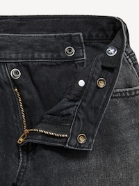 Super Baggy Wide-Leg Crossover Jeans for Girls