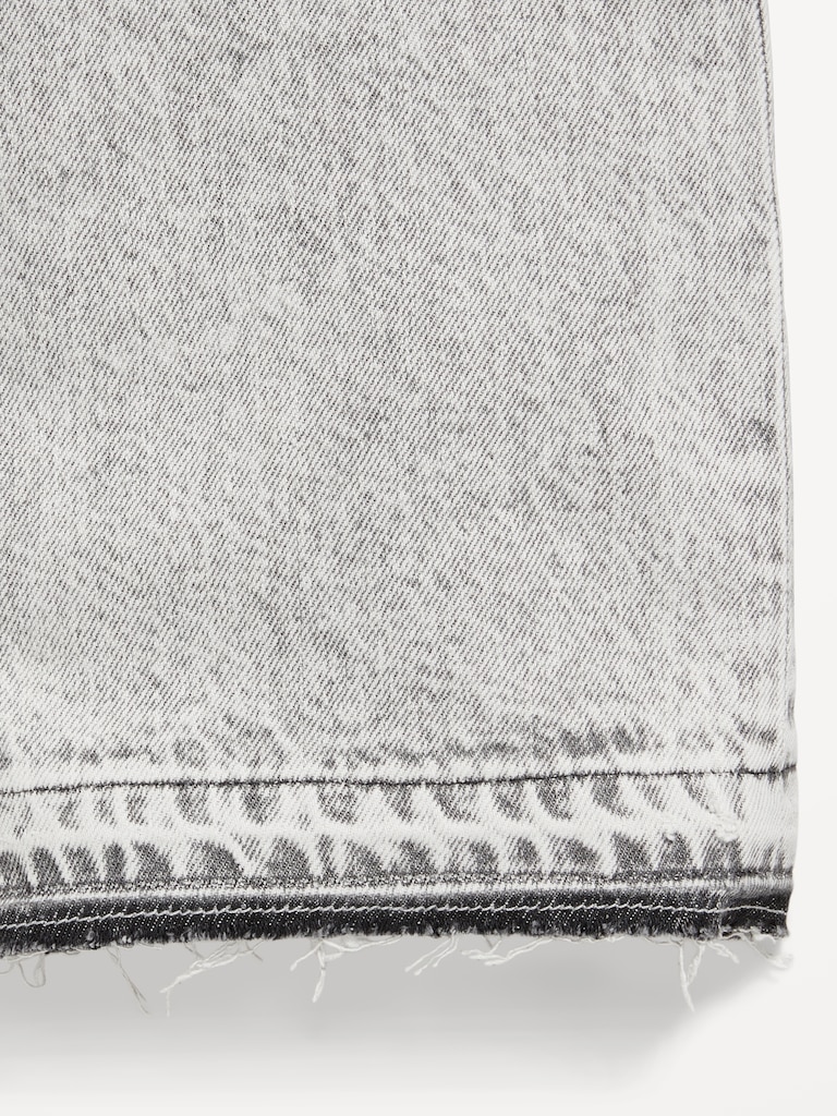 High-Waisted Baggy Wide-Leg Jeans for Girls