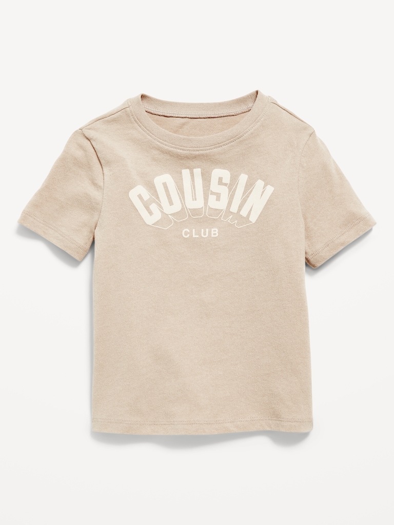 Short-Sleeve Unisex Graphic T-Shirt for Toddler