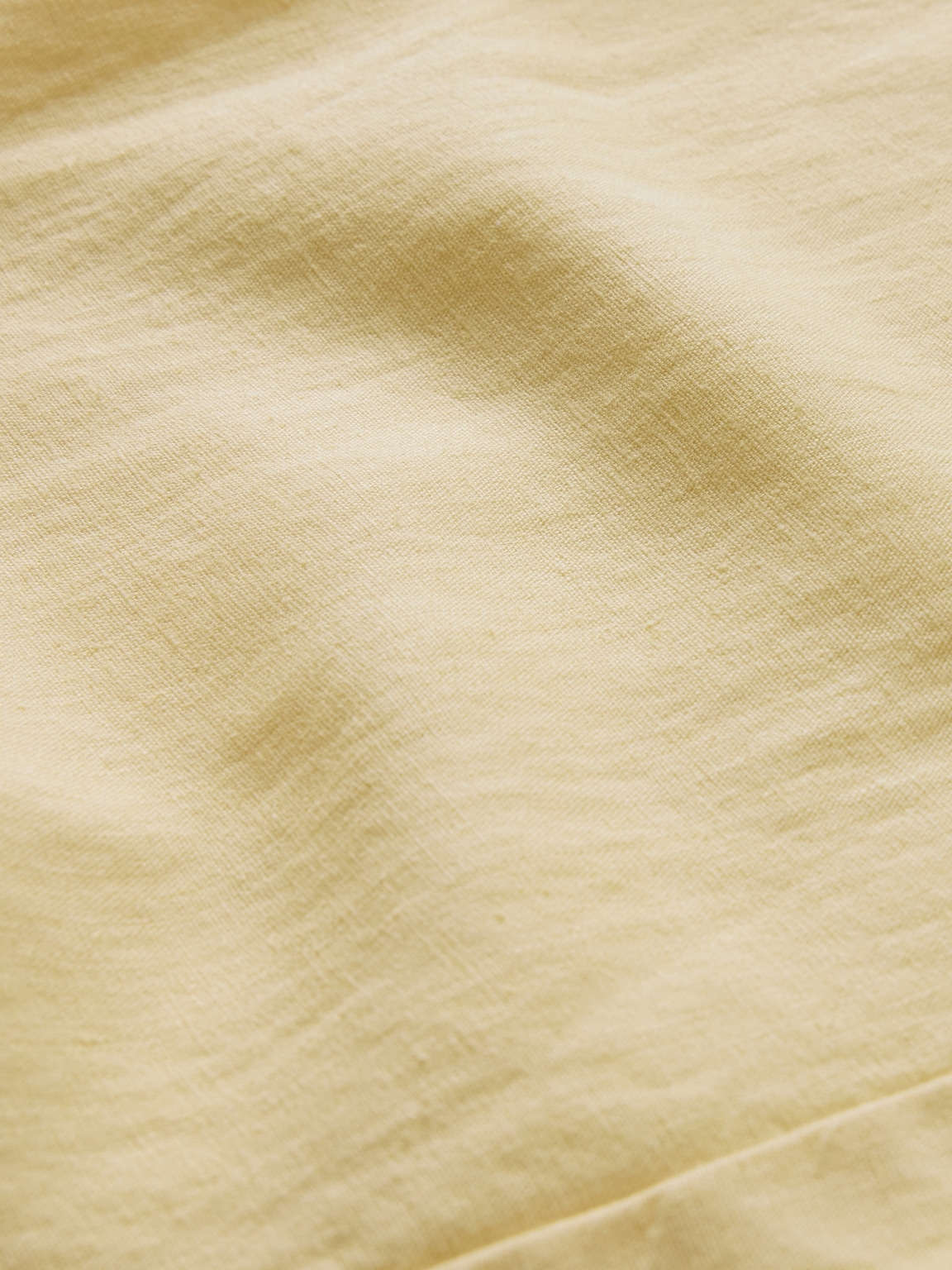 Linen-Blend Relaxed Straight Ankle Pants