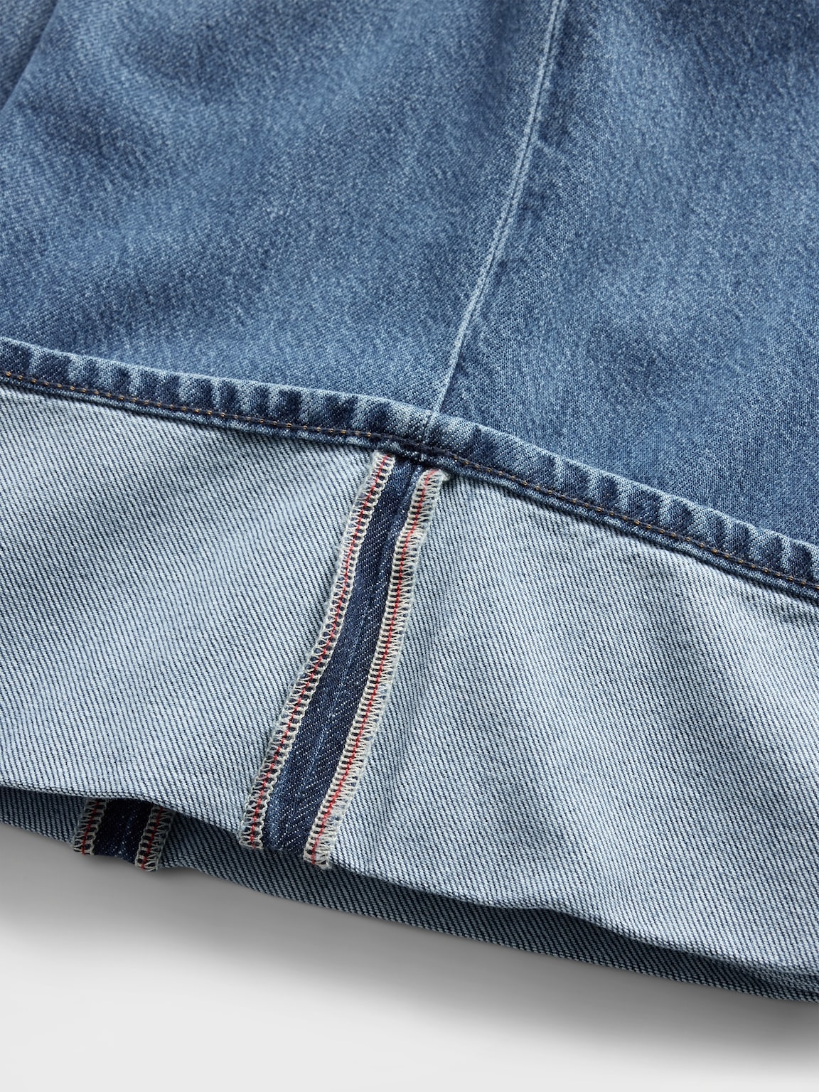 Mid Rise UltraSoft Cuffed Baggy Jeans