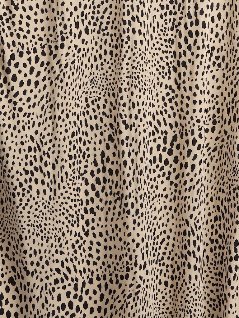 Crepe Maxi Slip Skirt