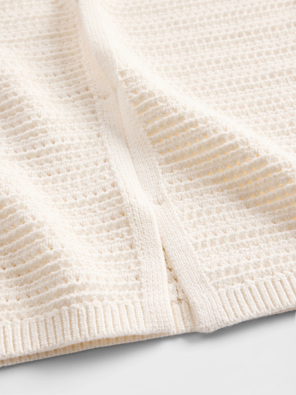 100% Cotton Crochet Hook-Front Vest