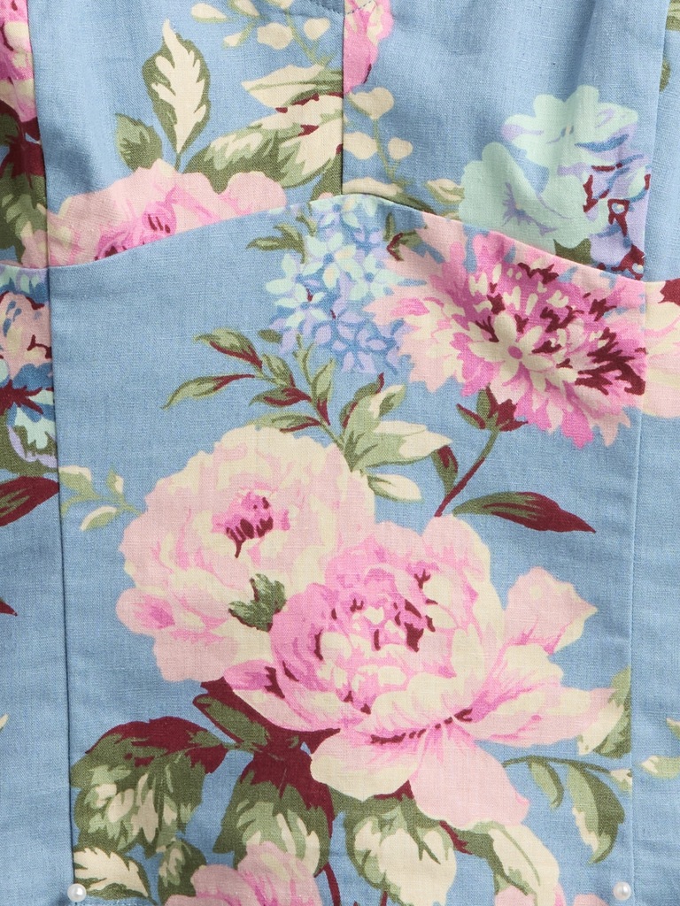 Linen-Blend Tie-Strap Cami