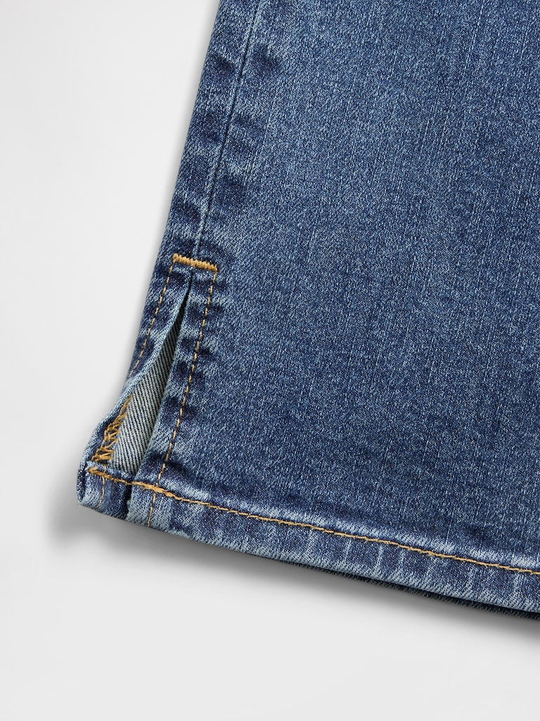 High Rise Capri Jeans