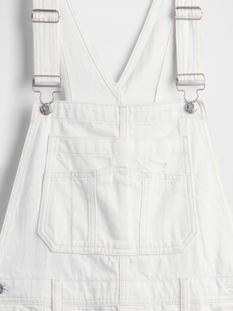 UltraSoft Denim Horseshoe Overalls