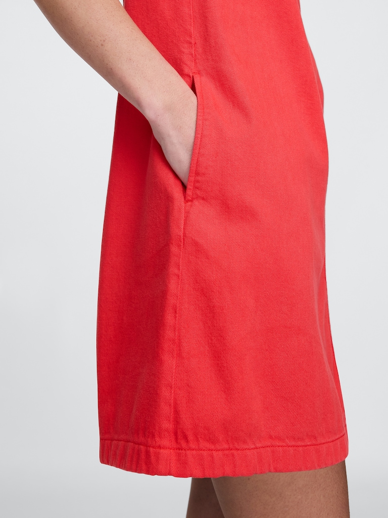 UltraSoft Denim Mini Dress