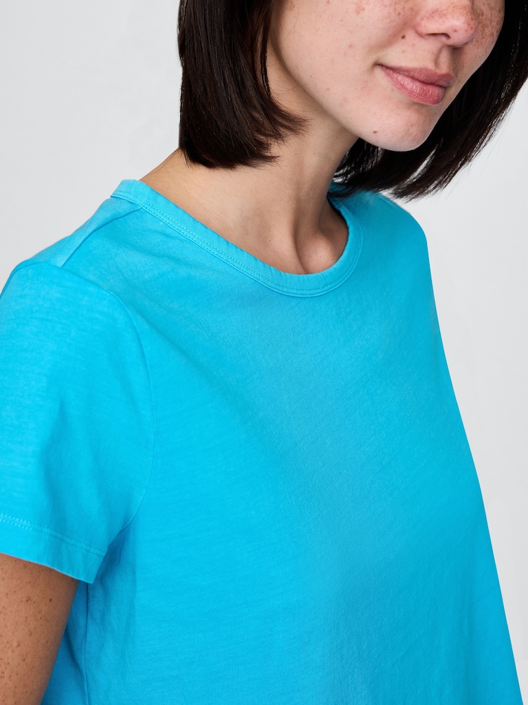 Organic Cotton VintageSoft Crop T-Shirt
