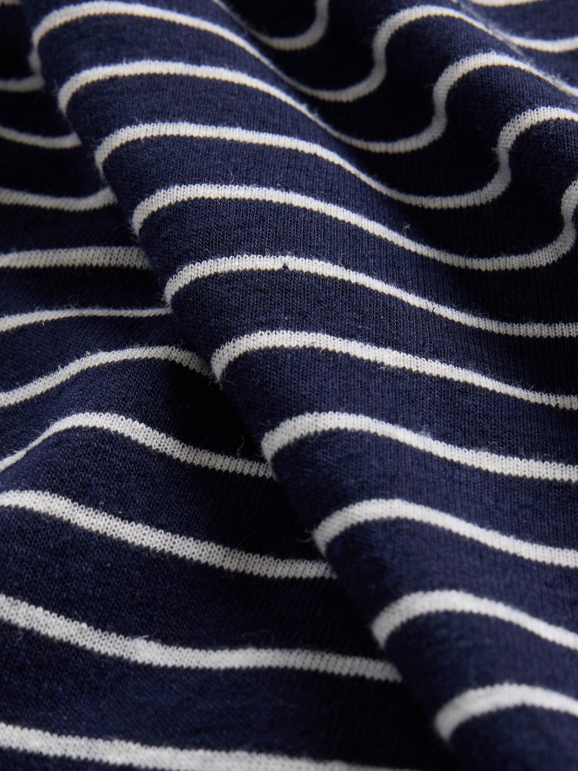 Linen-Blend Crewneck Shell Tank Top