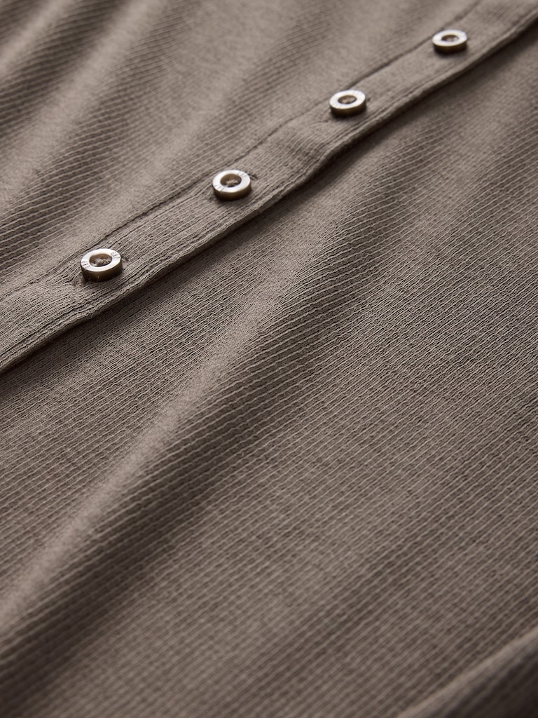 Modern Rib Cardigan Vest
