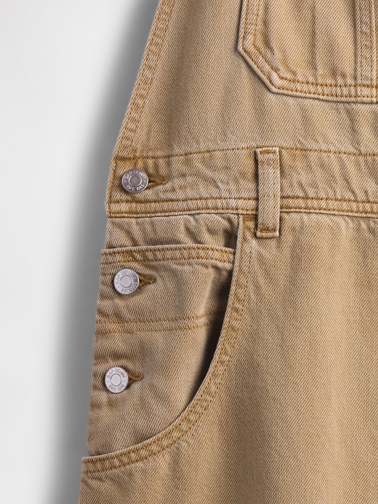 UltraSoft Denim Horseshoe Overalls