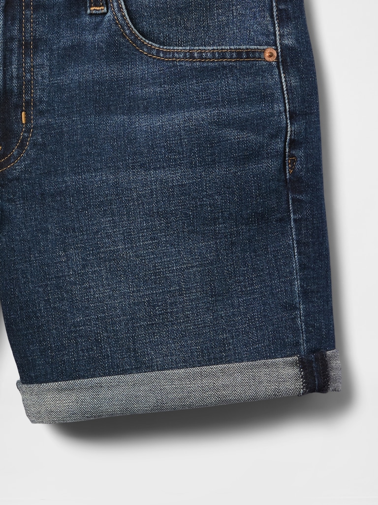 5" Mid Rise Girlfriend Denim Shorts