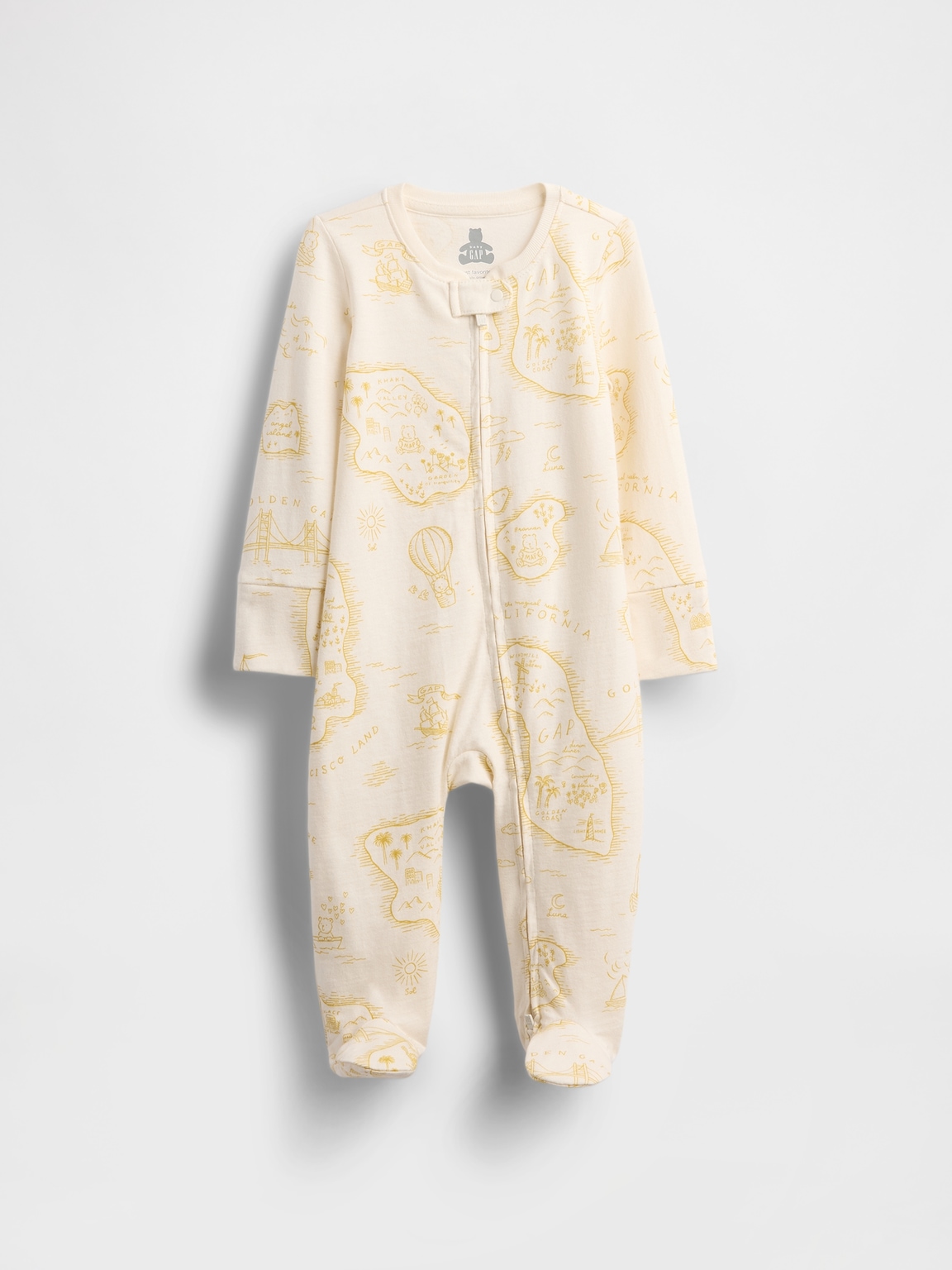 Baby First Favorites Organic Cotton Footed One-Piece
