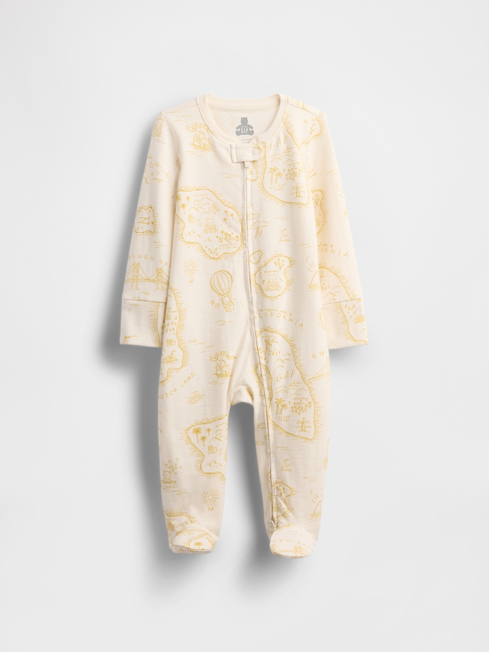Baby First Favorites Organic Cotton Footed One-Piece