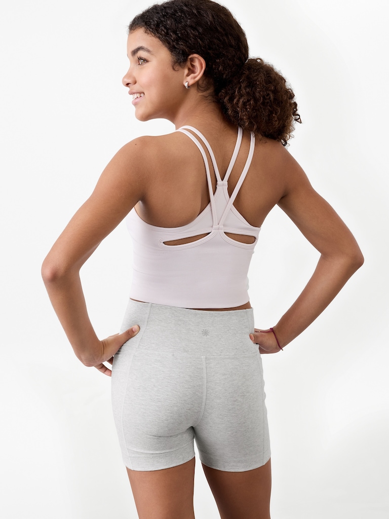 Athleta Girl Right Moves Stash 4" Bike Short