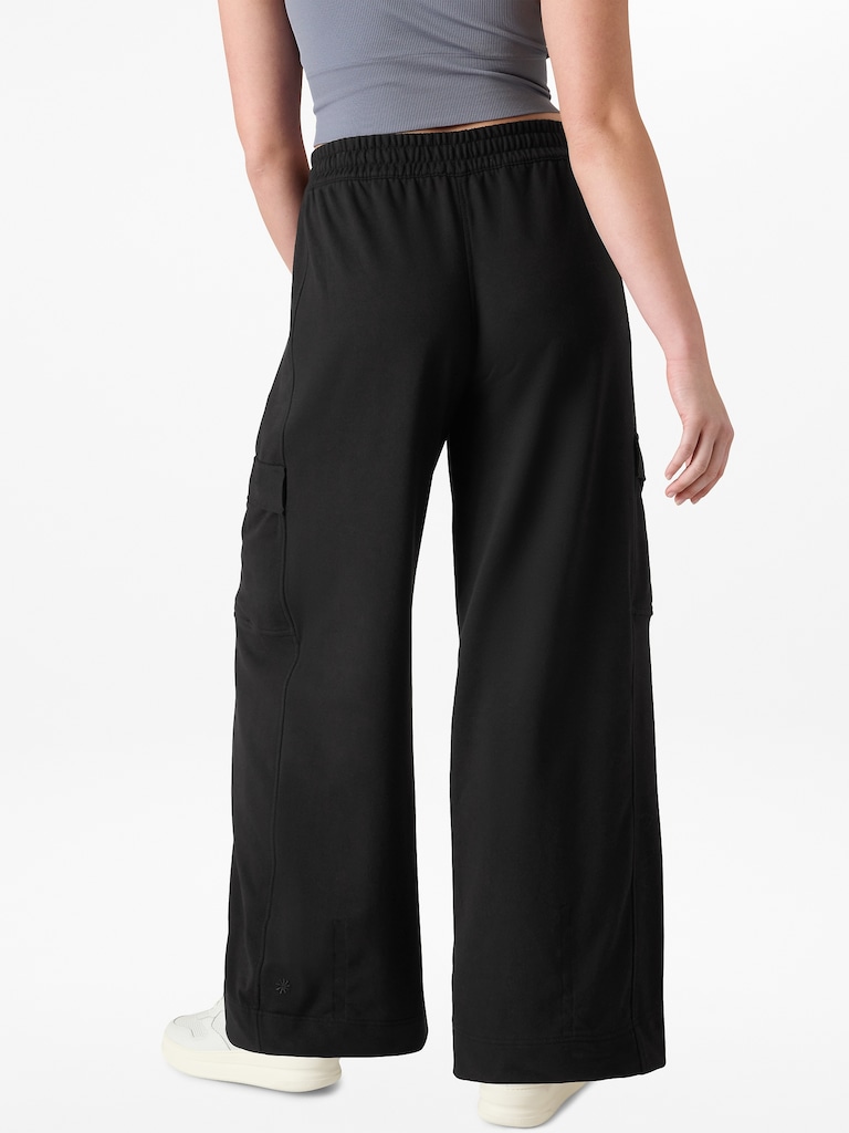 Retroterry High Rise Wide Leg Cargo Pant