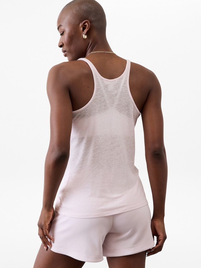 Getaway Linen Blend Tank
