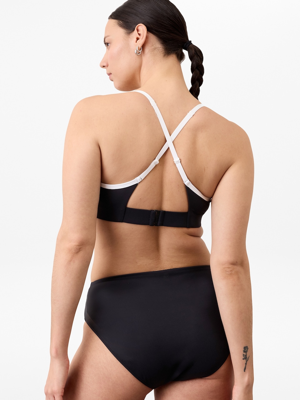 High Waist Cheeky Swim Bottom