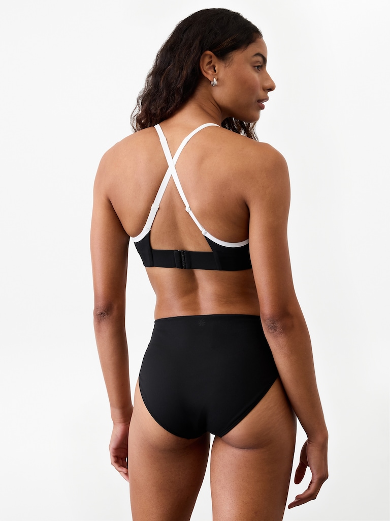 High Waist Full Swim Bottom