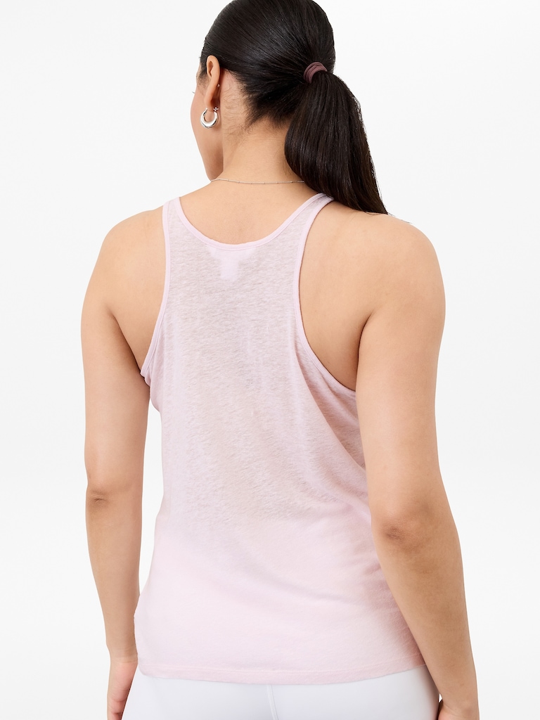 Getaway Linen Blend Tank