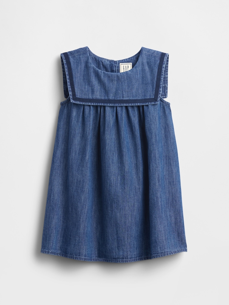 Gap × DÔEN Baby & Toddler Denim Sailor Dress