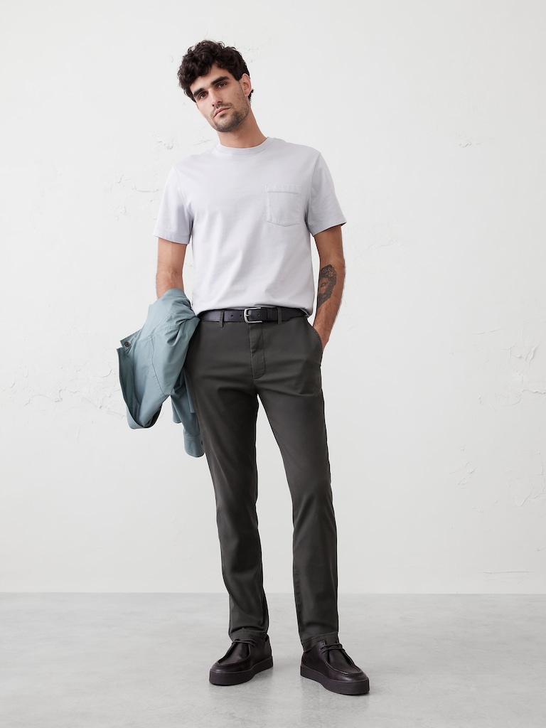 Skinny Lived-In Chino