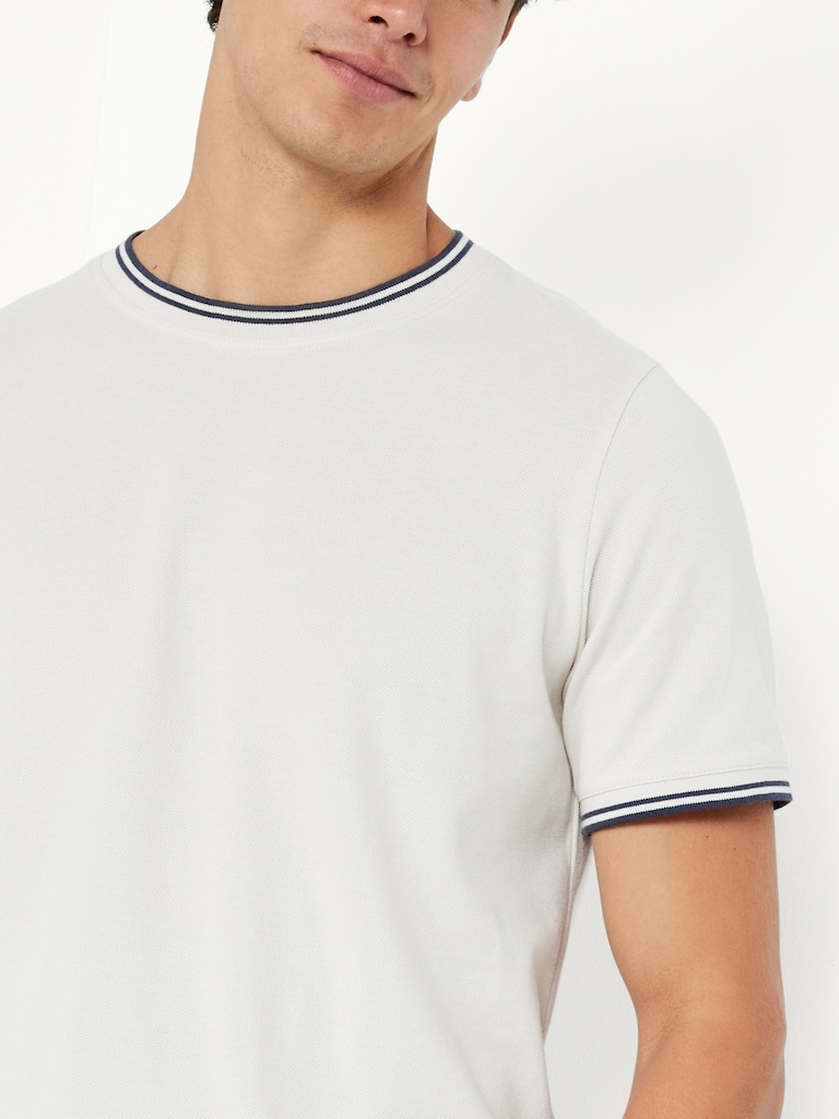 Textured Pique T-Shirt