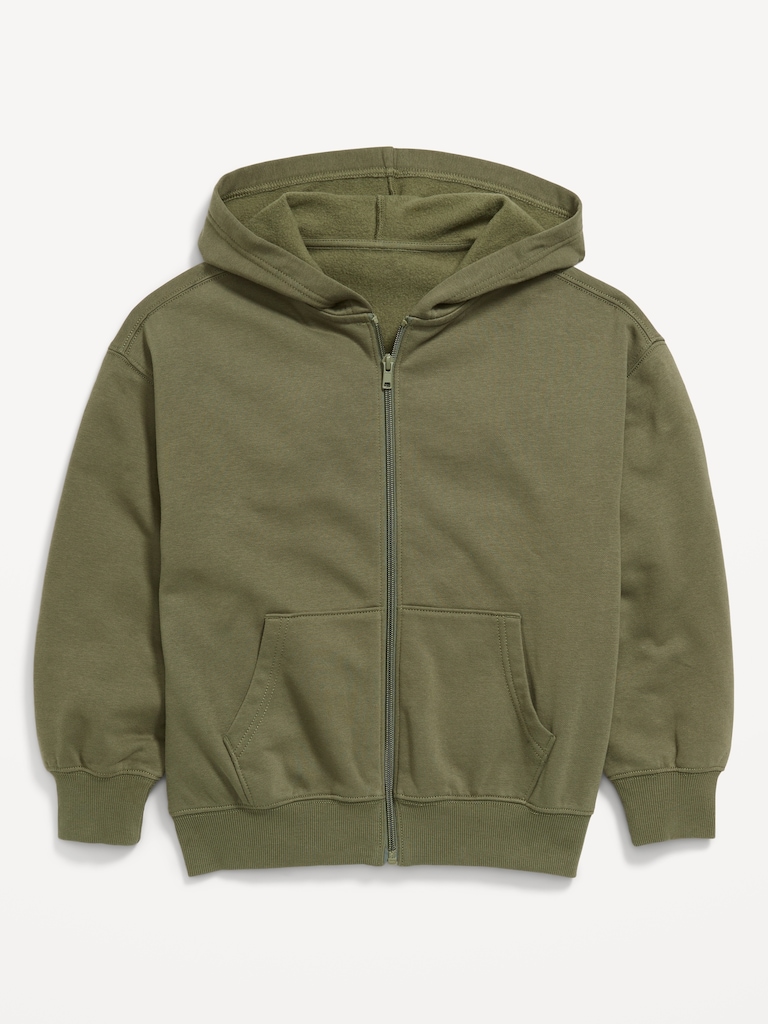 Oversized Zip Hoodie for Boys