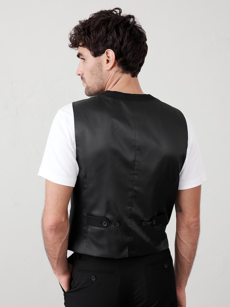 Classic Plain Weave Suit Vest