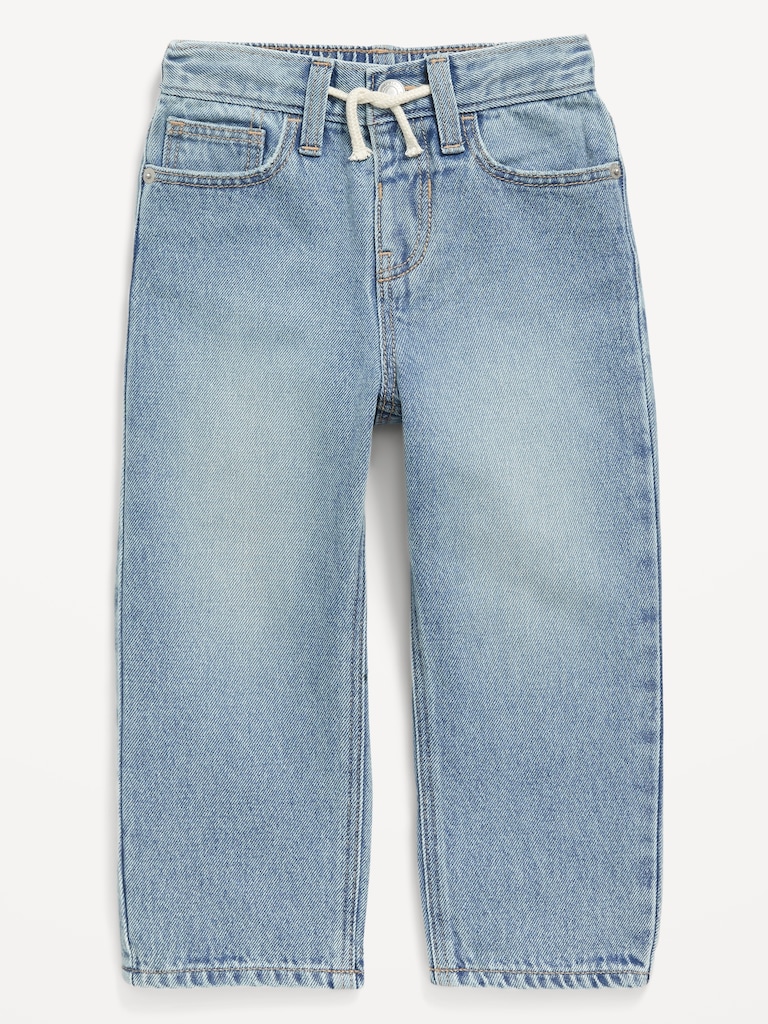 Baggy Barrel-Leg Jeans for Toddler Boys