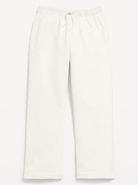 Favorite Fleece High-Waisted Wide-Leg Sweatpants for Girls