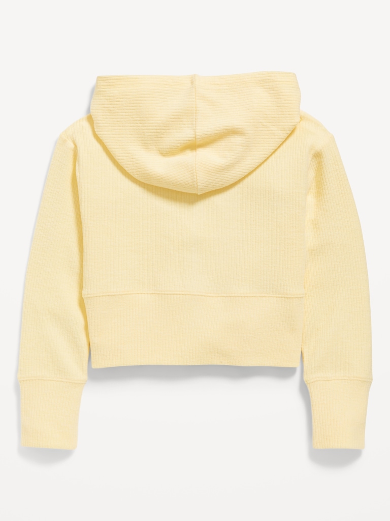 CozePlush 2-Way-Zip Hoodie for Girls