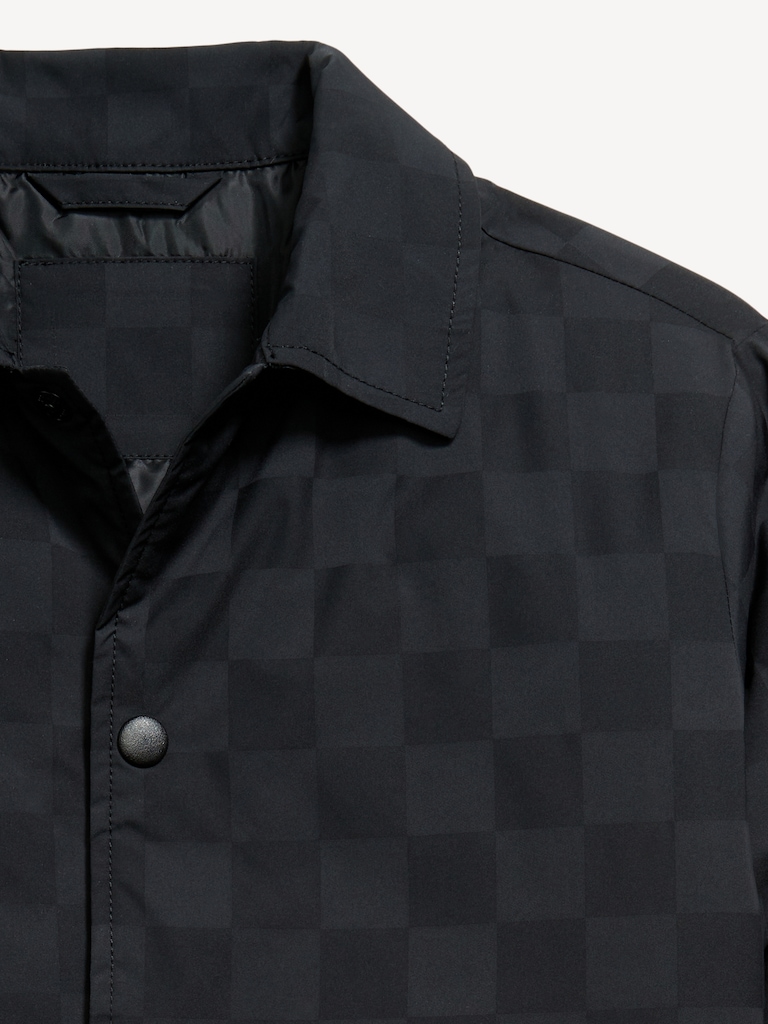 Button-Front Soccer Jacket for Boys