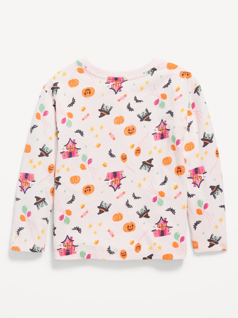 Printed Long-Sleeve T-Shirt for Toddler Girls