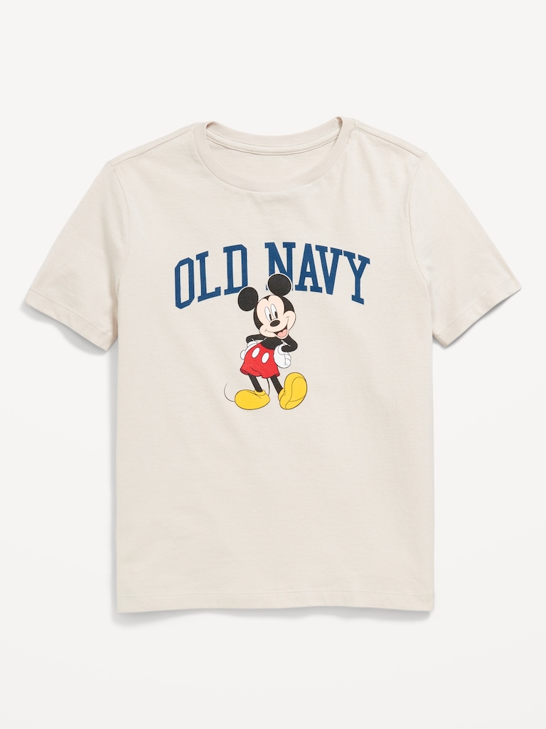 Old Navy x Disney© Gender-Neutral Mickey Logo-Graphic T-Shirt for Kids