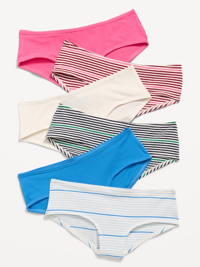 Hipster Underwear 6-Pack for Girls