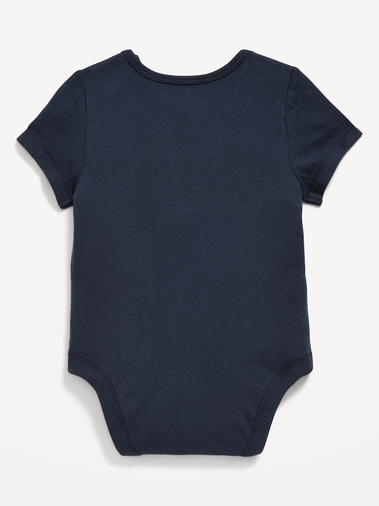 Short-Sleeve Graphic Bodysuit for Baby