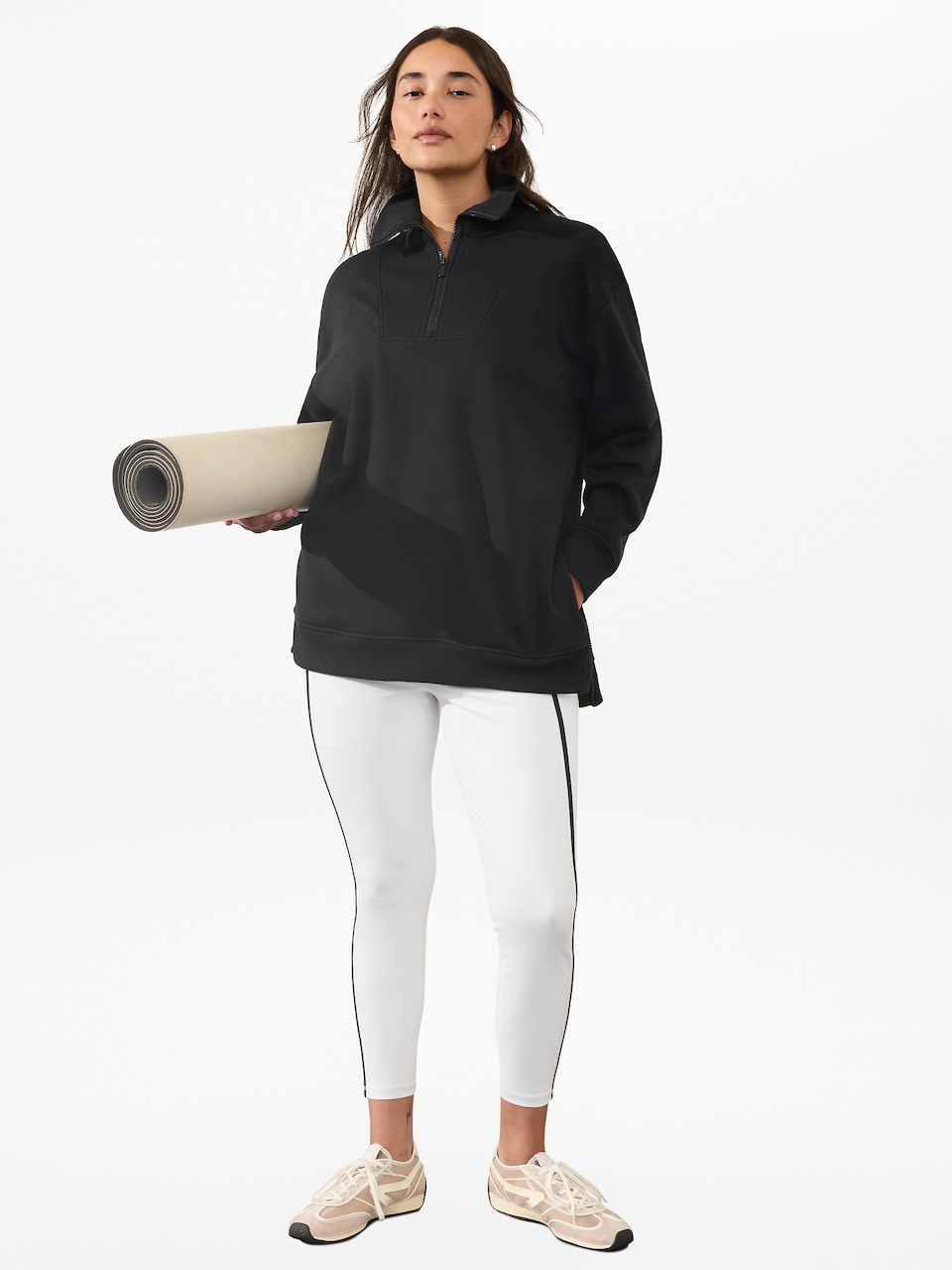 Cozy Karma 1/2 Zip Sweatshirt