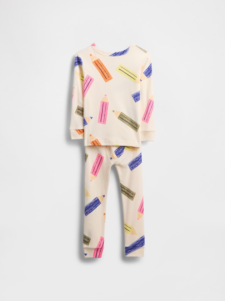 Baby & Toddler Organic Brushed Cotton PJ Set