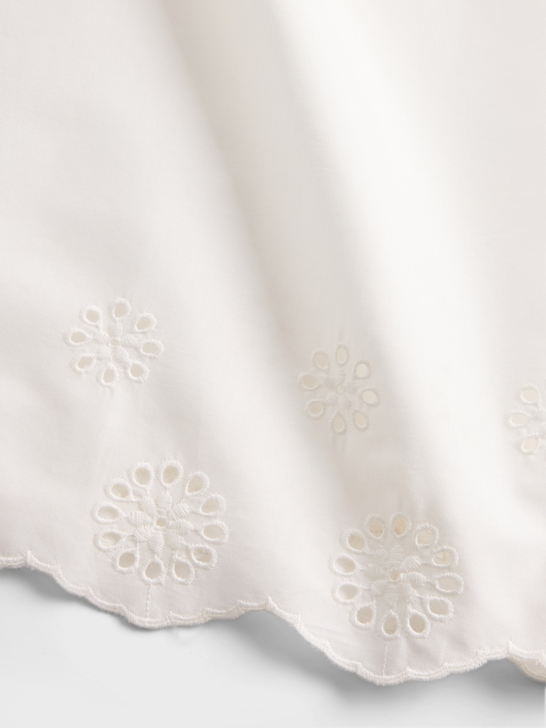 Eyelet Hem PJ Dress