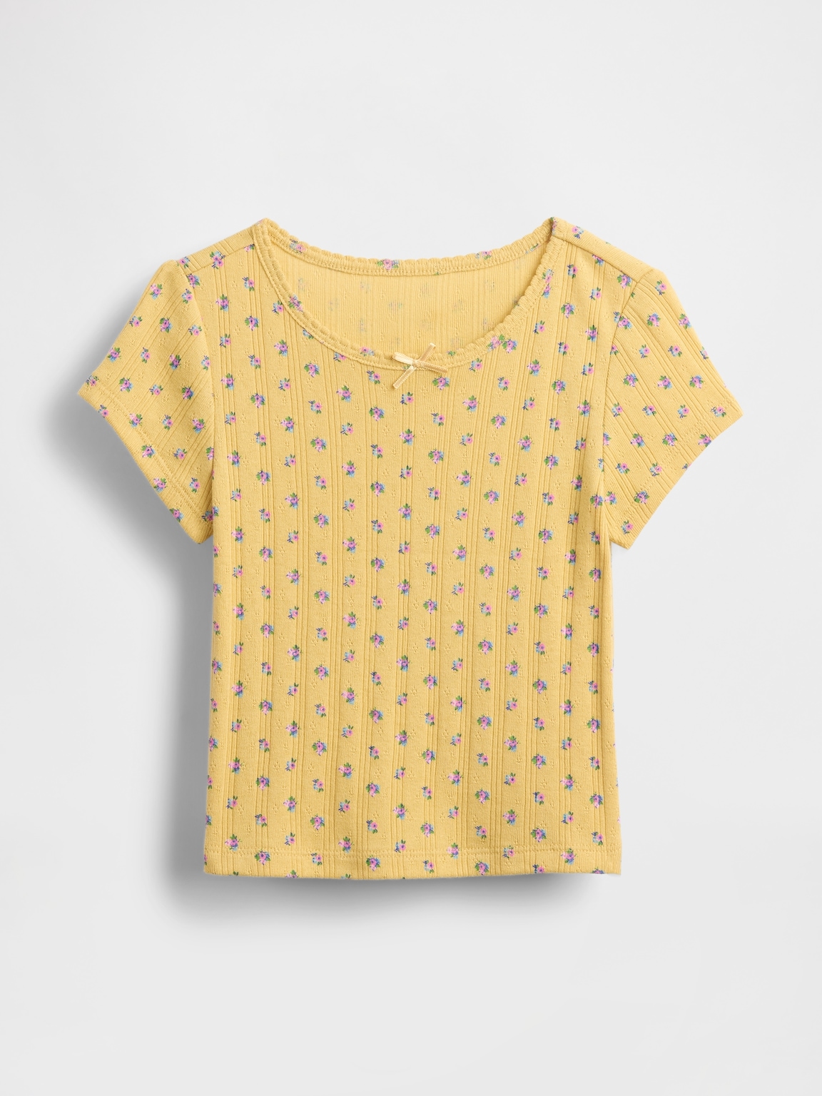 Baby & Toddler Pointelle Rib T-Shirt