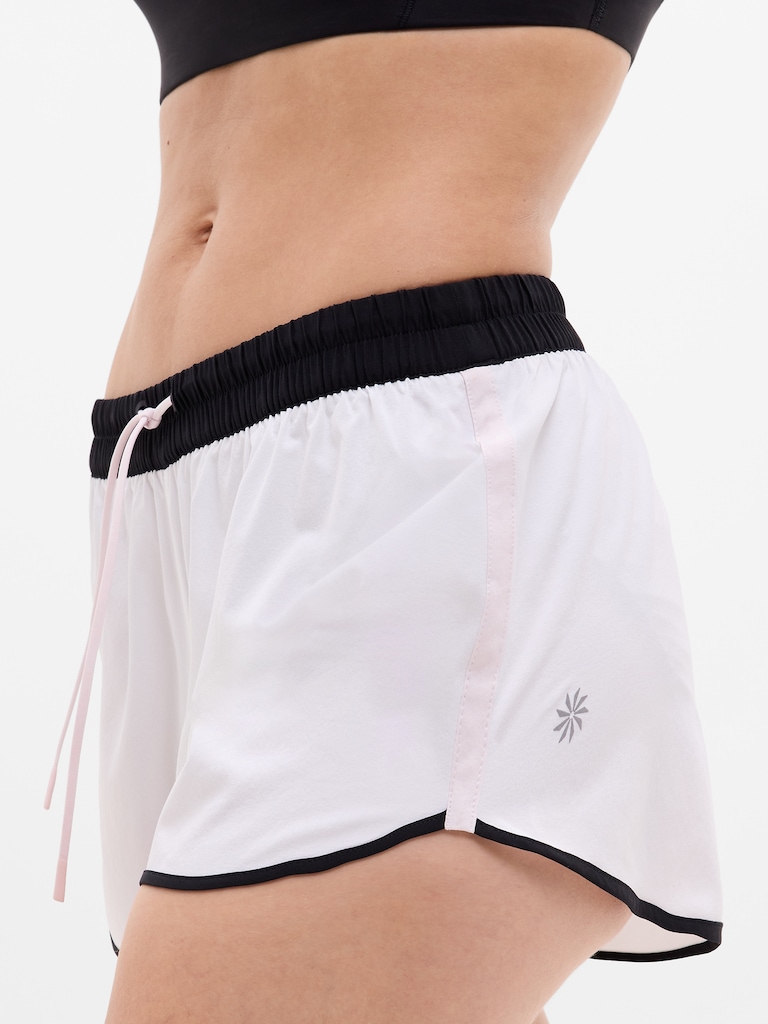 Speedwork Mid Rise Colorblock 2" Run Short